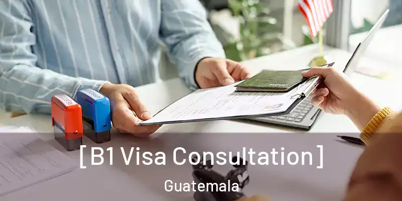  [B1 Visa Consultation] Guatemala
